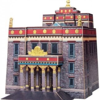 CLEVER PAPER 14413 - Puzzles 3D Templo Budista, San Petersburgo